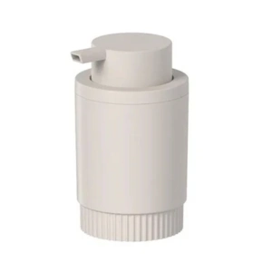 Jabonera Con Dosificador Dorica Blanco