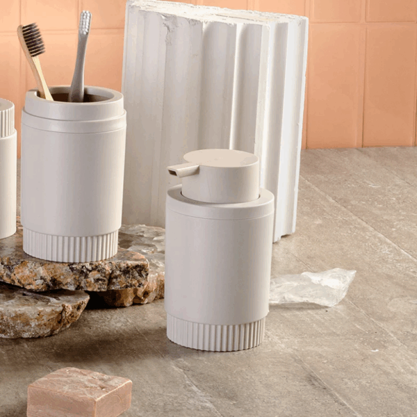 Soporte Cepillos Dorica Blanco - Imagen 3