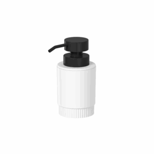 Jabonera Con Dosificador G Dorica Blanco