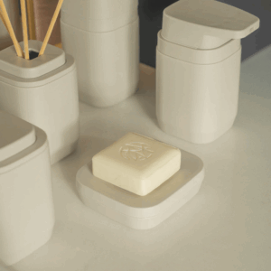 Jabonera Aura Beige
