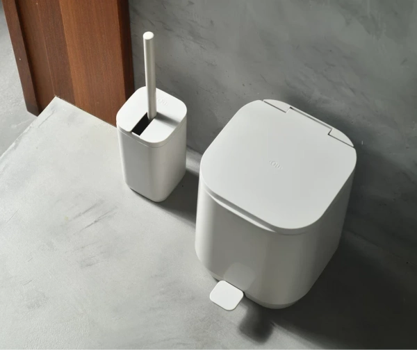 Cepillo Sanitario De Piso/pared Aura Blanco - Imagen 3