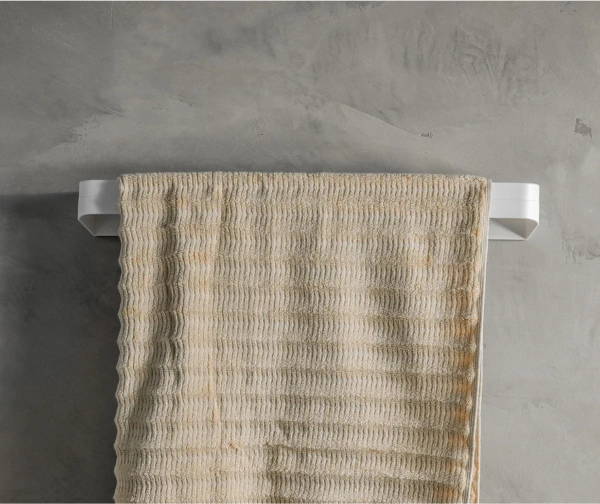 Toallero De Pared 55cm Eleve Blanco - Imagen 4