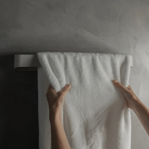 Toallero De Pared 55cm Eleve Beige - Imagen 3