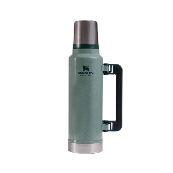 Termo Clasico 1.4 Lts. Asa Plegable- Verde