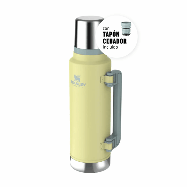 Termo Clasico 1.4 Lts. Asa Plegable  Pomelo