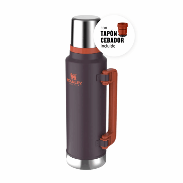 Termo Clasico 1.4 Lts. Asa Plegable Plum -