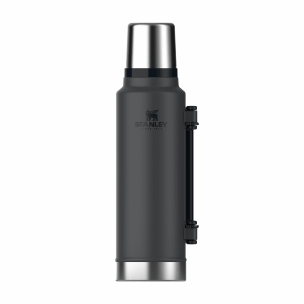 Termo Clasico 1.4 Lts. Asa Plegable Negro 2.0 - Imagen 2