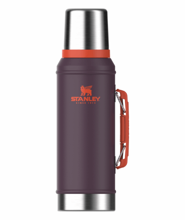 Termo Clasico 950 Ml manija Y Tapon Cebador Plum - Imagen 3