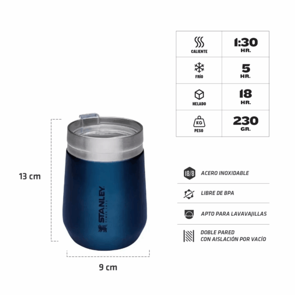 Vaso Everyday Nightfall Con Tapa - Imagen 4