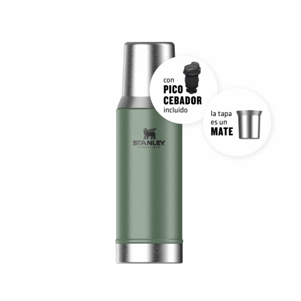 Termo Mate System Classic 800 Ml Verde - Imagen 4