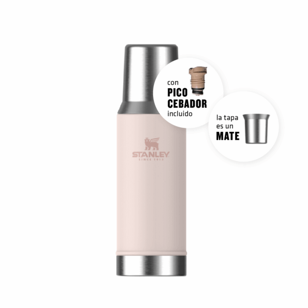 Termo Mate System Classic 800 Ml Rose Quartz