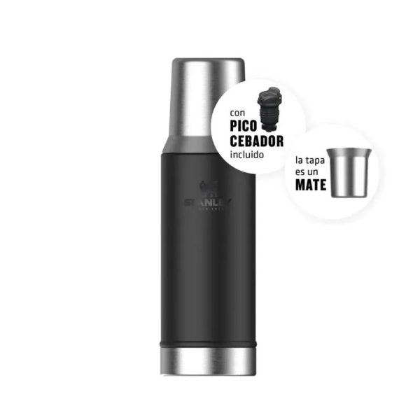 Termo Mate System Classic 800 Ml 2.0 Negro