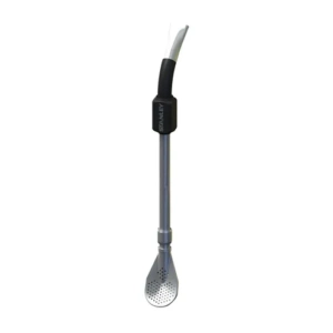 Bombilla Para Mate Spoon Negra