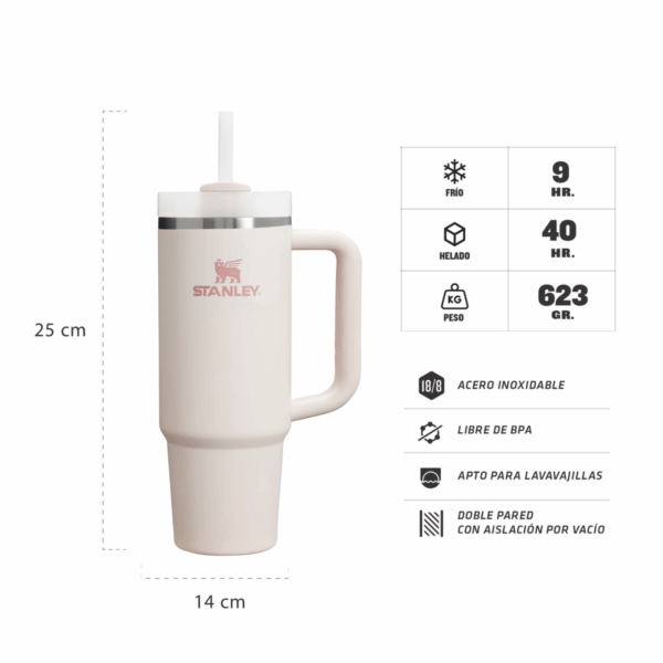 Quencher 2.0 887 Ml. Rose Quartz 2.0 - Imagen 2