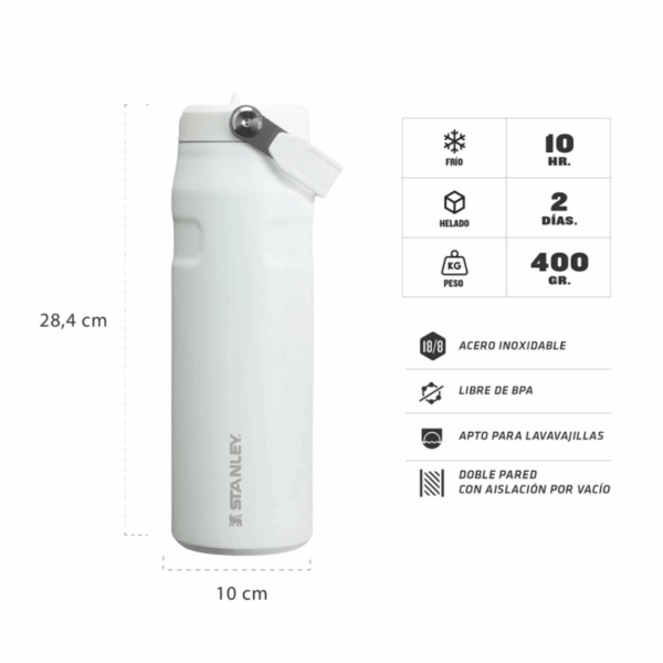 Botella Aerolight Flipstraw 710 Ml Frost - Imagen 2