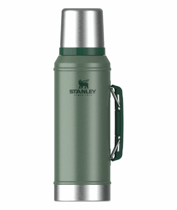 Termo Clasico 950 Ml  Con Manija Y Tapon Cebador R - Imagen 3