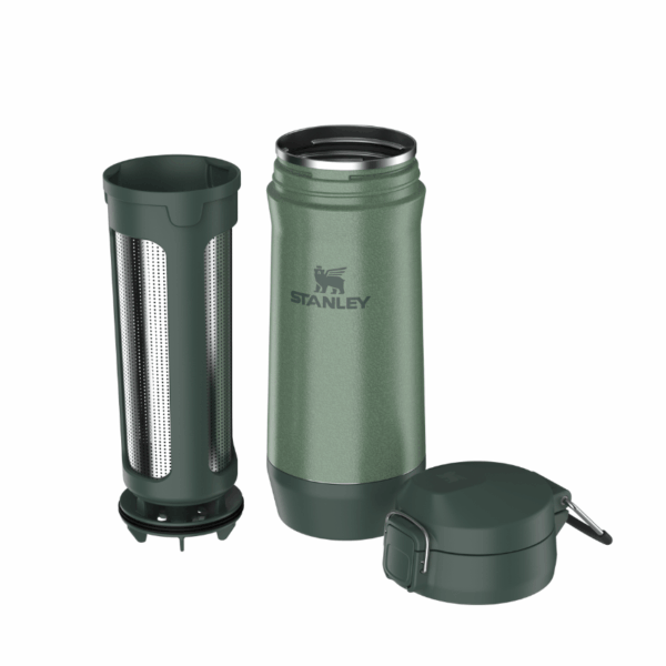 Yerbera Con Tamizador  500g. Verde