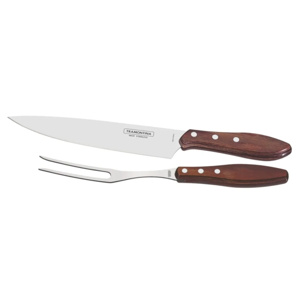 Polywood Jgo Asador 2 Pz Churrasco Tramontina - Imagen 2