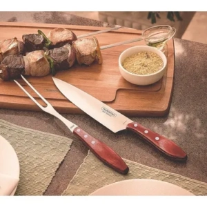 Polywood Jgo Asador 2 Pz Churrasco Tramontina