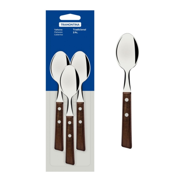 Tradicional Cucharita Té Blister X 3 Pz. Tramonti