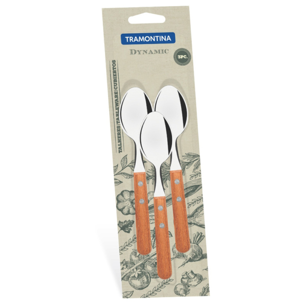 Dynamic Cucharita De Té Blister 3 Pz. Tramontina - Imagen 2