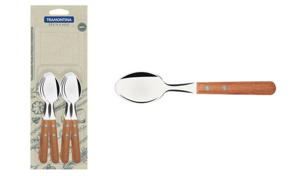 Dynamic Cucharita De Té Blister 12 Pz. Tramontina - Imagen 2