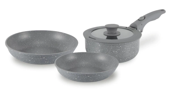 Bateria De Cocina 5 Pzas Gris - Imagen 2