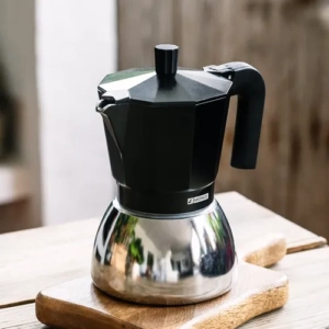 Cafetera Induction Inox 3 Tazas