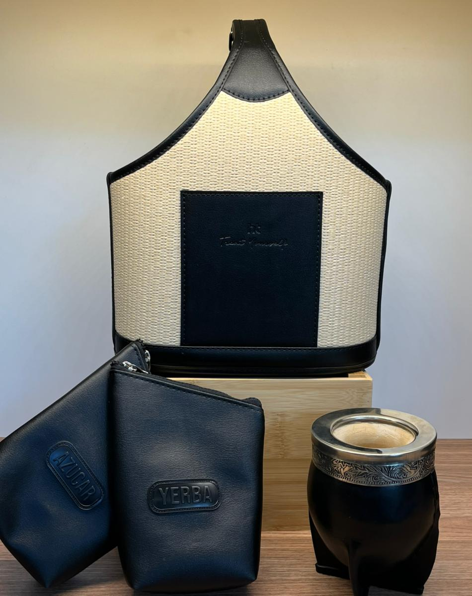 Canasta Matera Pampa - Negro