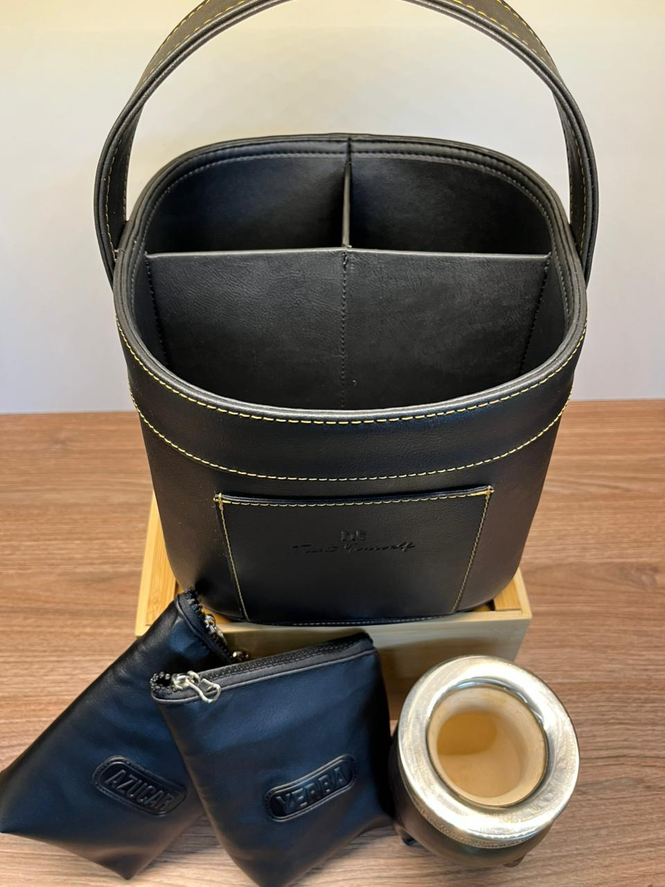 Canasta Matera Criolla - Negro - Imagen 2