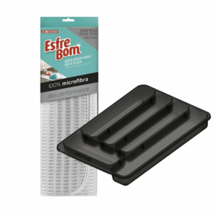 Set De Escurridor De Vajilla Con Organizador De Cubiertos Negro