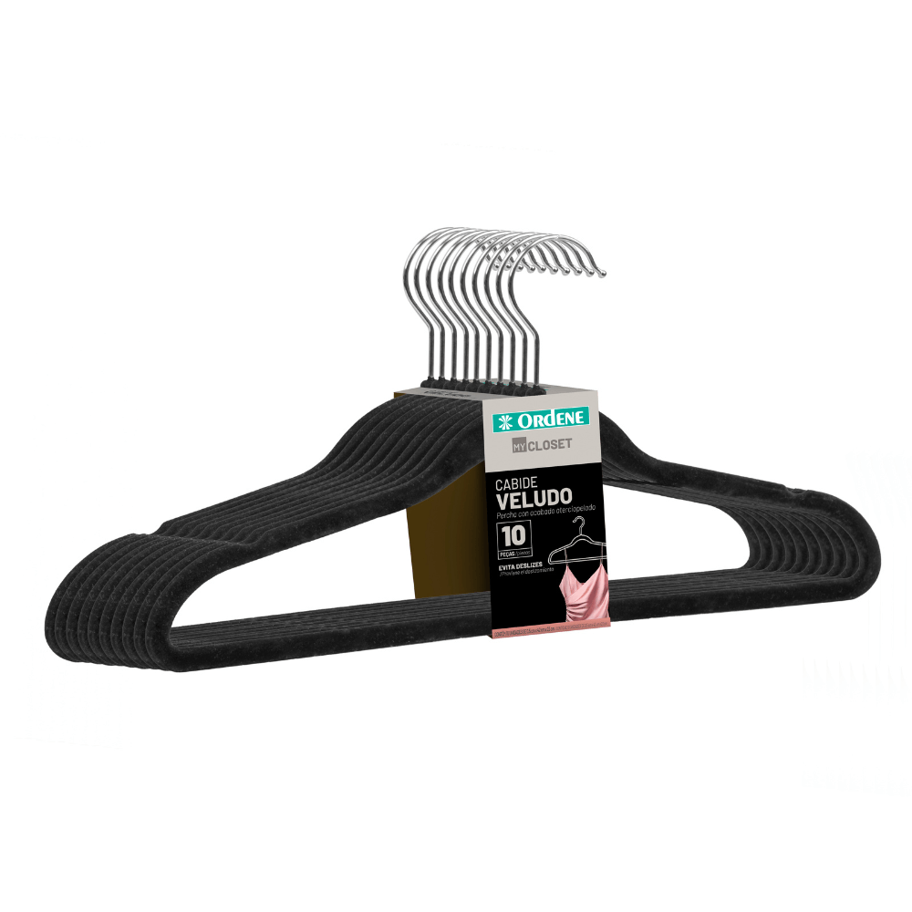 Set De 1 Doblador De Remeras + 1 Pack De 10 Perchas Atercioladas - Imagen 5