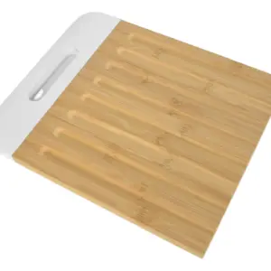 Bandeja Bambu 30x25x1.5cm Blanca