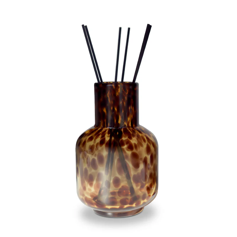 Articulo De Vidrio Difusor Carey Ambar Xl