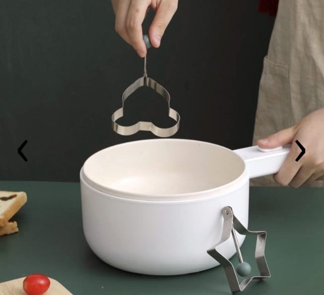 Molde Variado Para Huevo Frito De Acero Inox. Hello Hy - Imagen 3