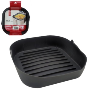 Molde Cuadrado Silicona Con Manijas 17cm