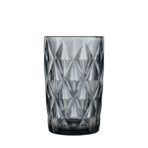 Vaso Trago Largo Vidrio Negro 400ml