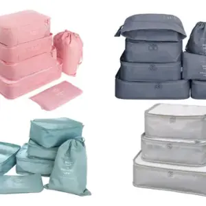 Organizadores Para Valija Set De 7 Piezas