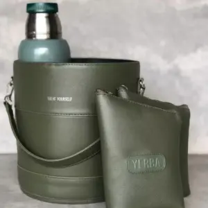 Canasta Matera Classic Redonda - Verde Militar