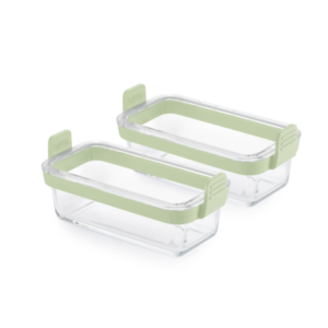 Set 2 Moldes Rectangulares Para Freidora De Aire