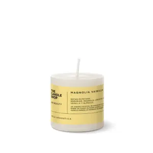 Vela 6 X 6 Magnolia Vainilla