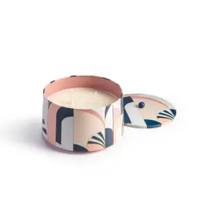 Vela Aromatica Art Collectible Lima Peonias