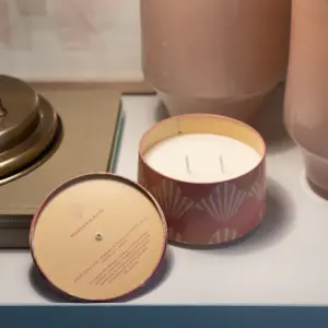 Vela Aromatica Art Collectible Mandarin Rose