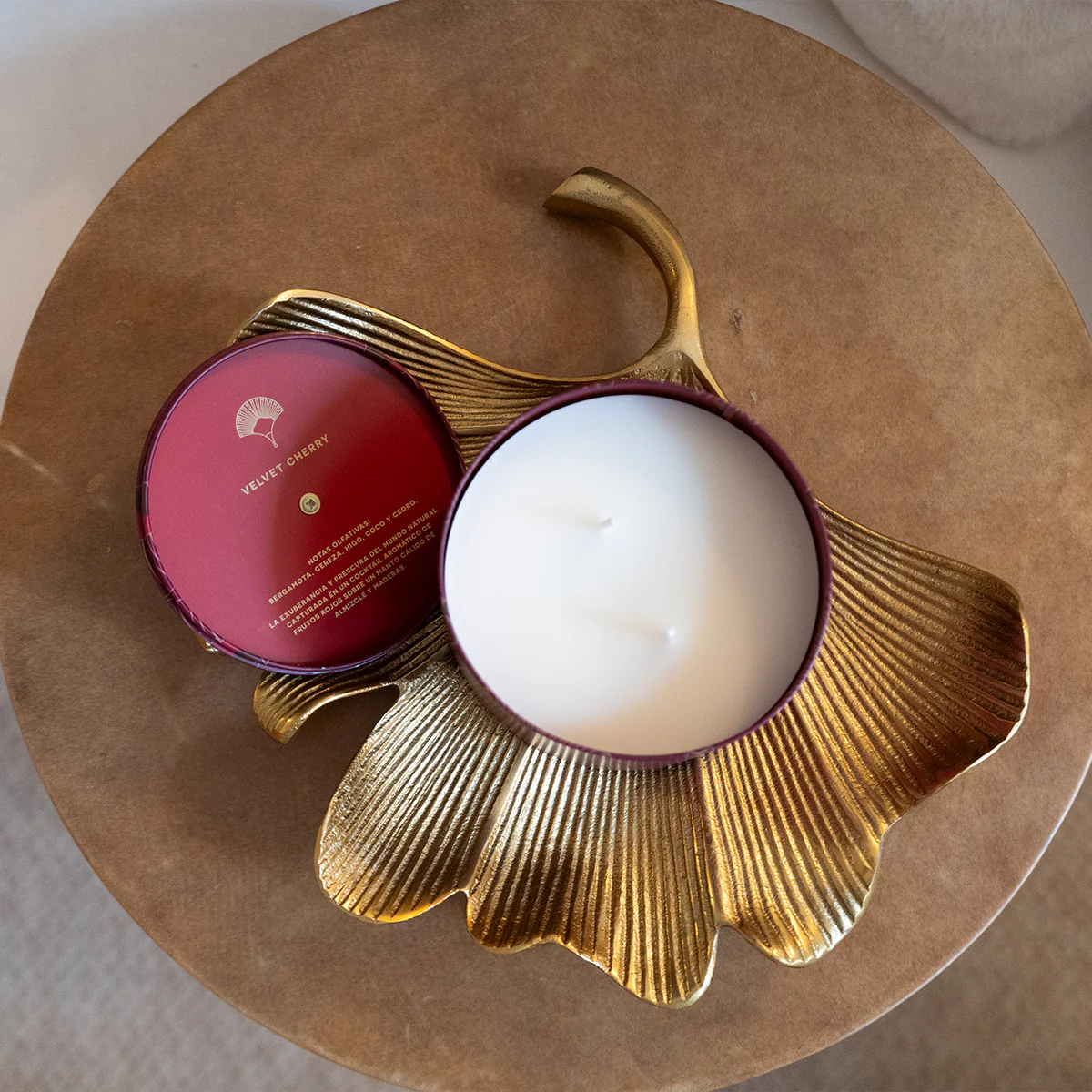 Vela Aromatica Art Collectible Velvet Cherry - Imagen 2