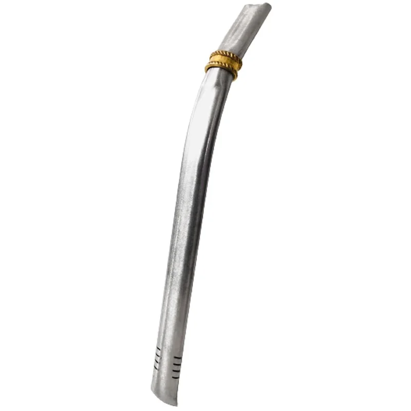 Bombilla Chata De Acero