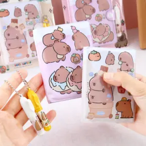 Mini Cuaderno + Lapicera Capybara X 60 Hojas- 11 2*8 2cm