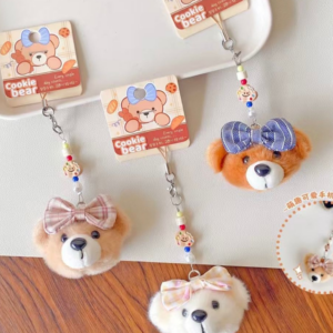 Colgante Peluche Cookie Bear - 5 Cm