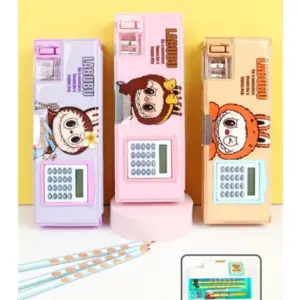 Cartuchera Multifuncional Con Calculadora Cute Labu