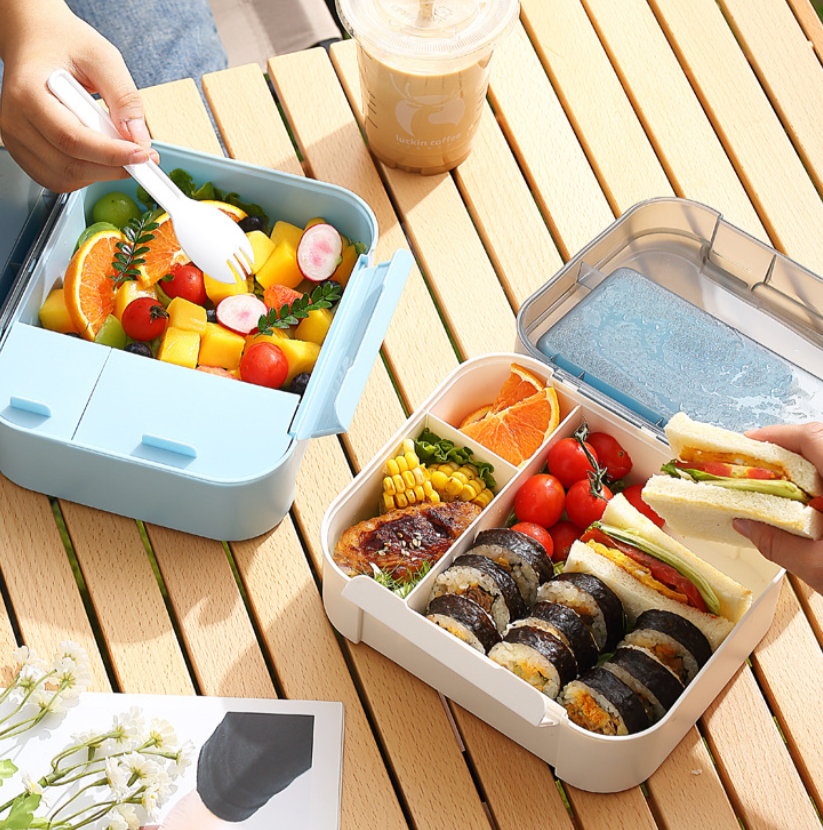 Táper De Plástico Rectangular Con Divisiones Y Gel Refrigerante Msure Glacier Box - 1500ml - Imagen 5