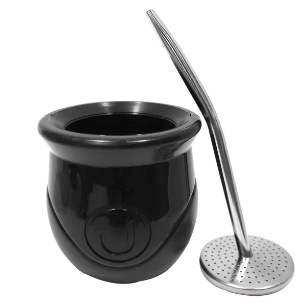 Mate Urbano Con Bombilla De Acero